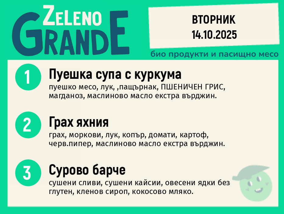 Месно 270 ZeLeno / 14 октомври