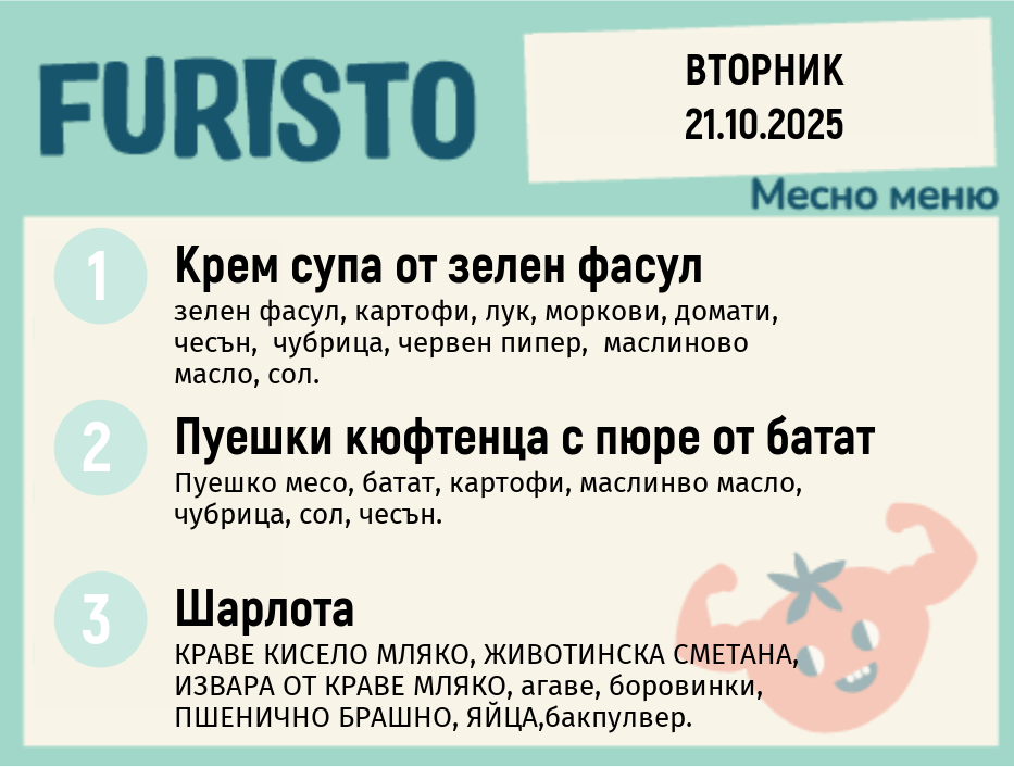 Меню 21.10 месно 200гр.