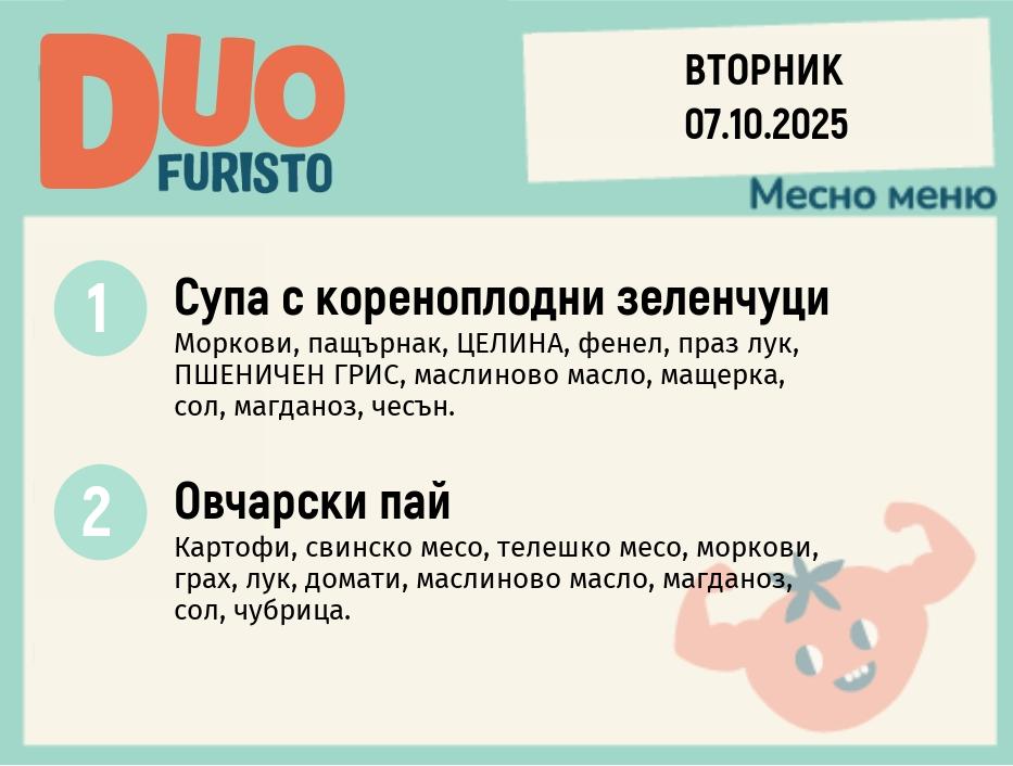 Меню 07.10 DUO 200гр.