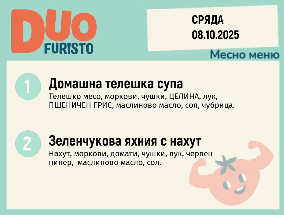Меню 08.10 DUO 200гр.