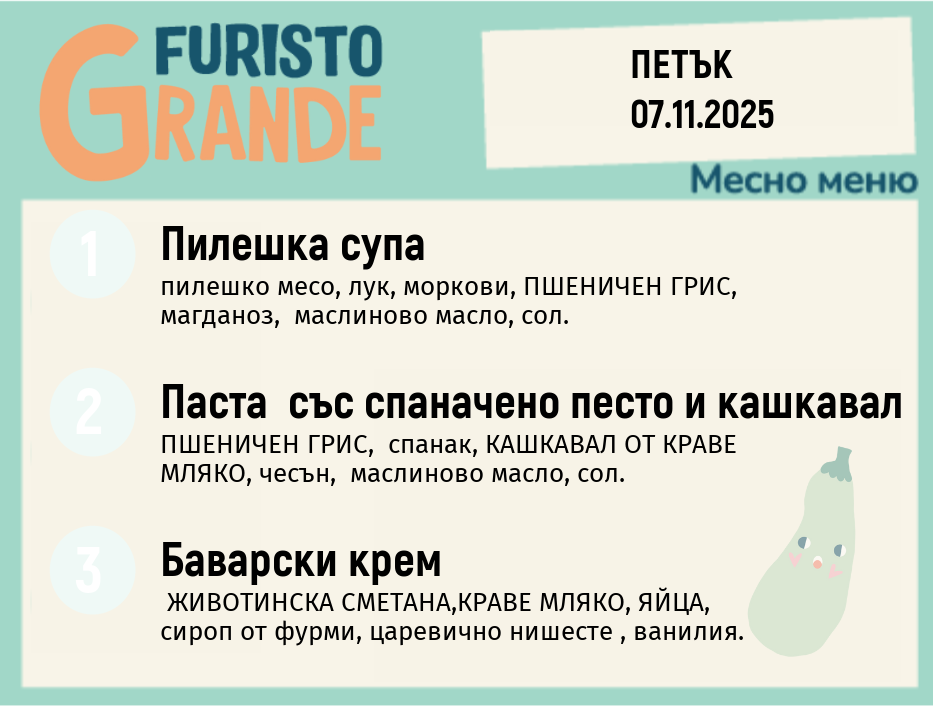 Меню 07.11 месно 300гр.