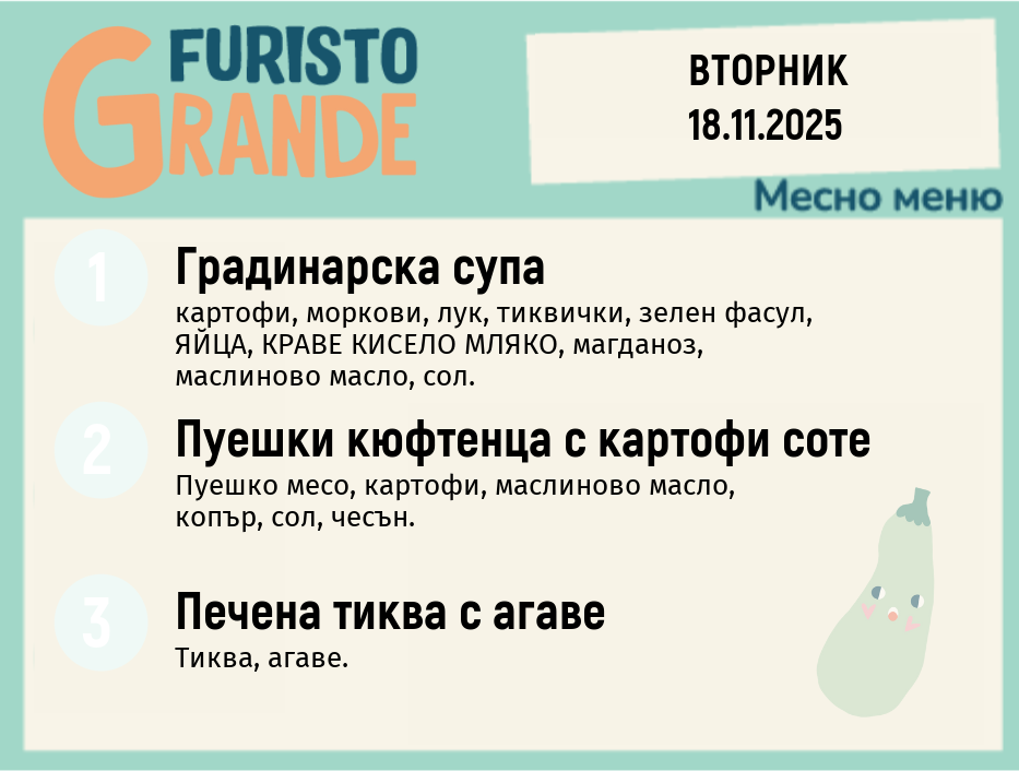 Меню 18.11 месно 300гр.