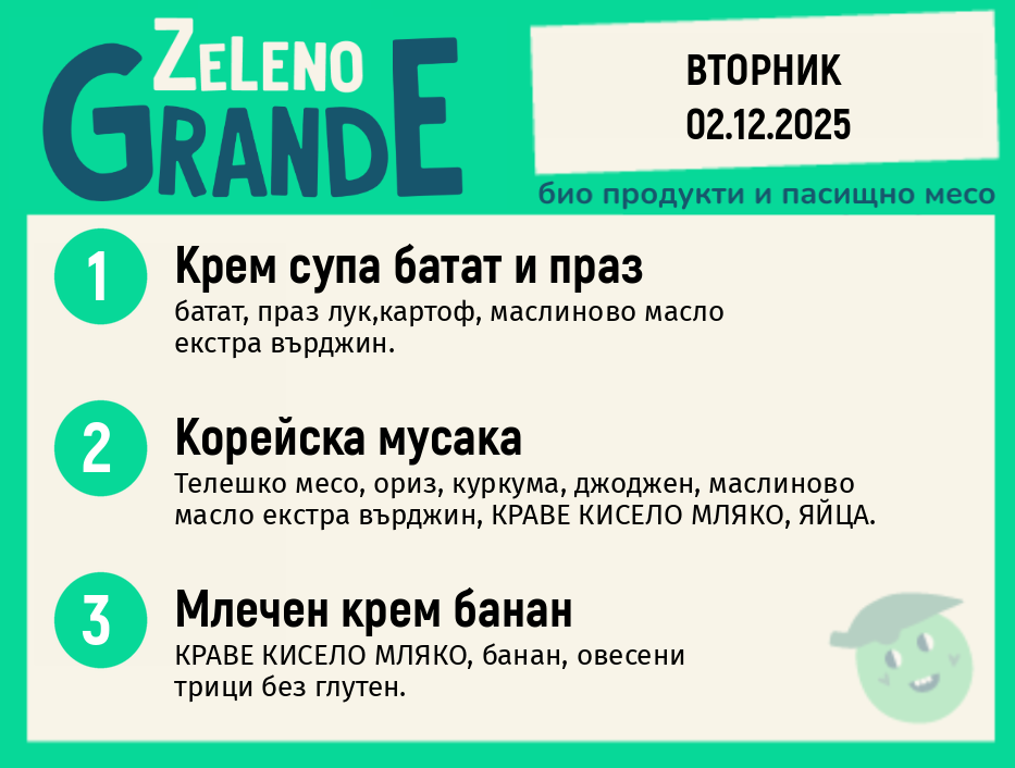 Месно 270 ZeLeno / 02 декември