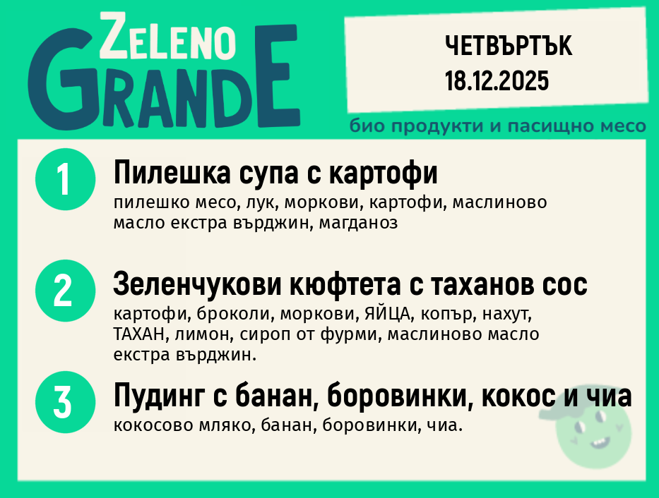 Месно 270 ZeLeno / 18 декември