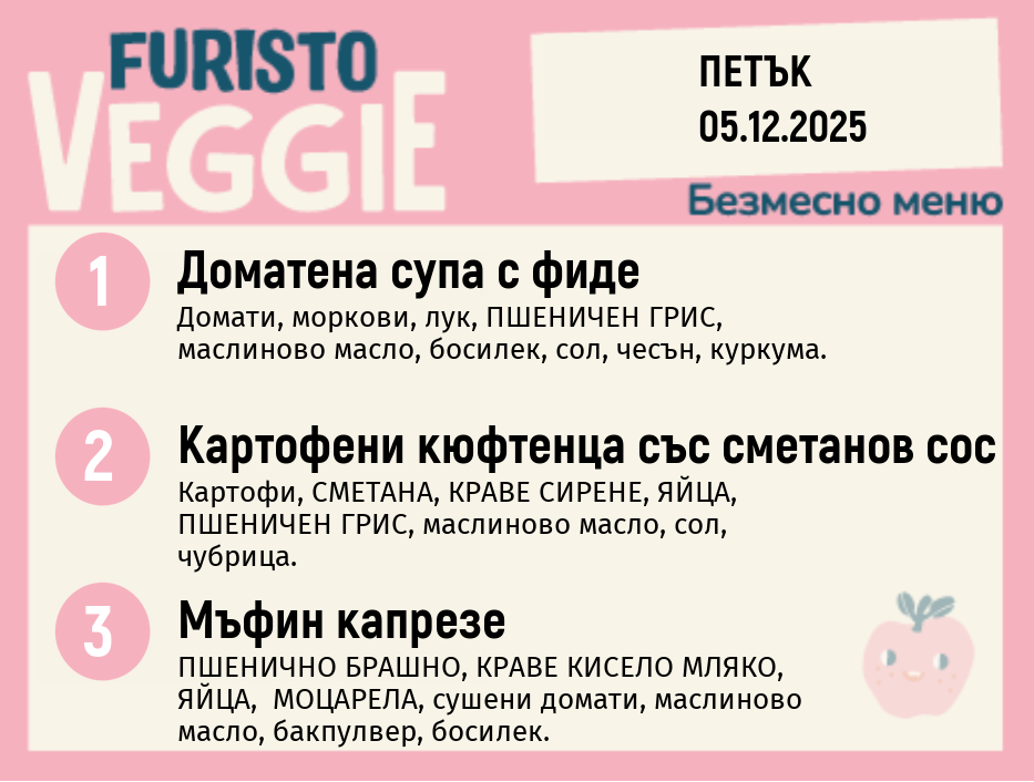 Меню 05.12 безмесно 200гр.
