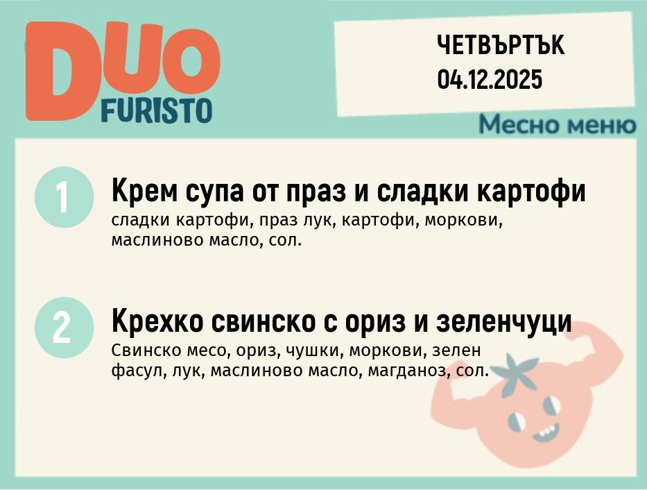 Меню 04.12 DUO 200гр.