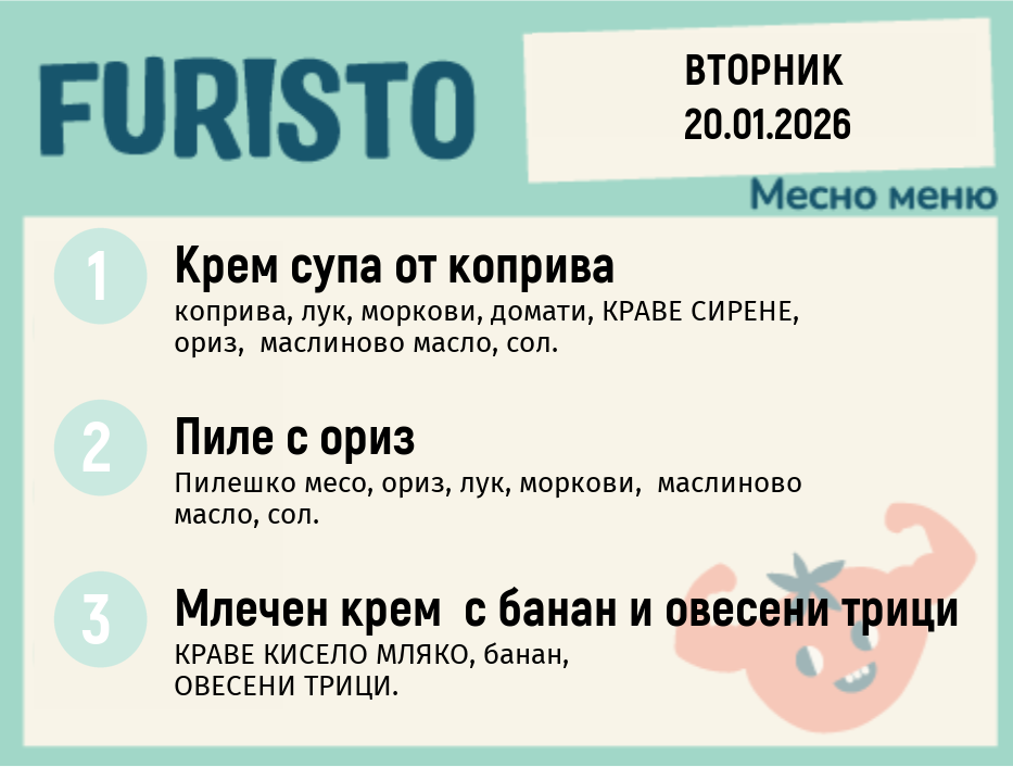 Меню 20.01 месно 200гр.