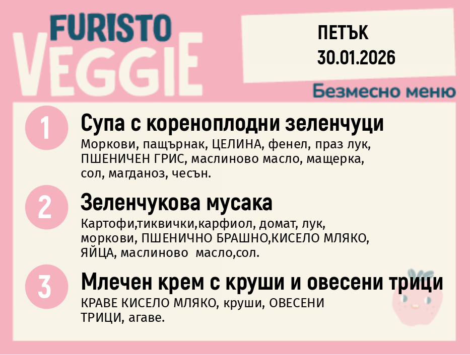 Меню 30.01 безмесно 200гр.