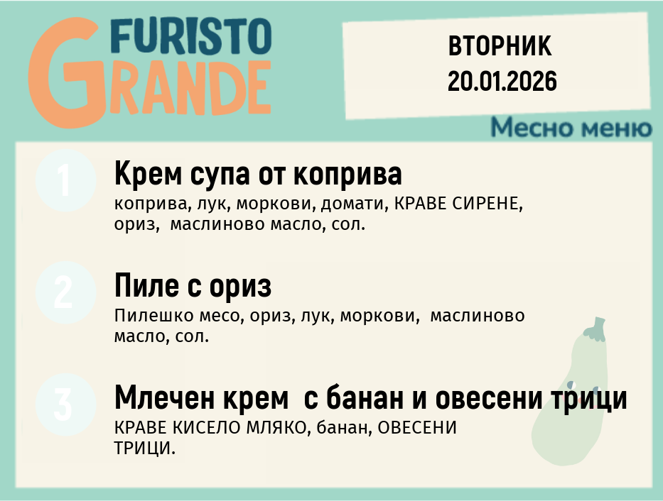 Меню 20.01 месно 300гр.