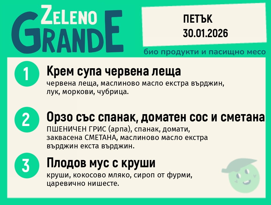 Веге 270 ZeLeno / 30 януари