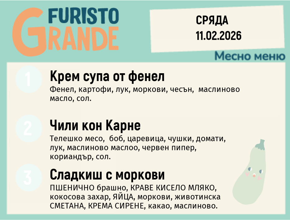 Меню 11.02 месно 300гр. 