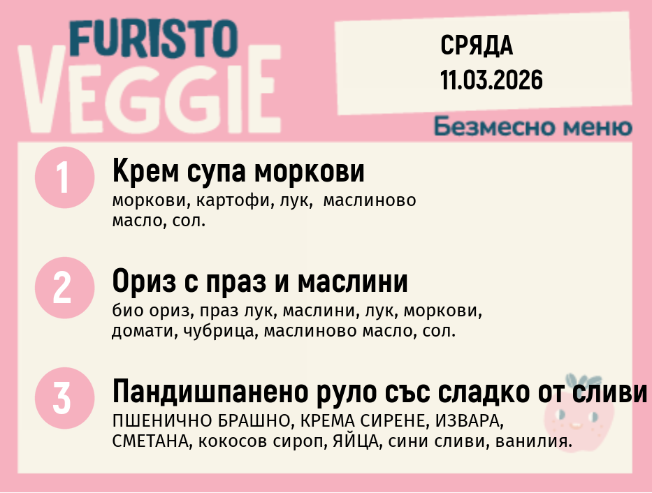 Меню 11.03 безмесно 200гр.