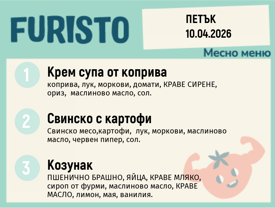 Меню 10.04 месно 200гр.