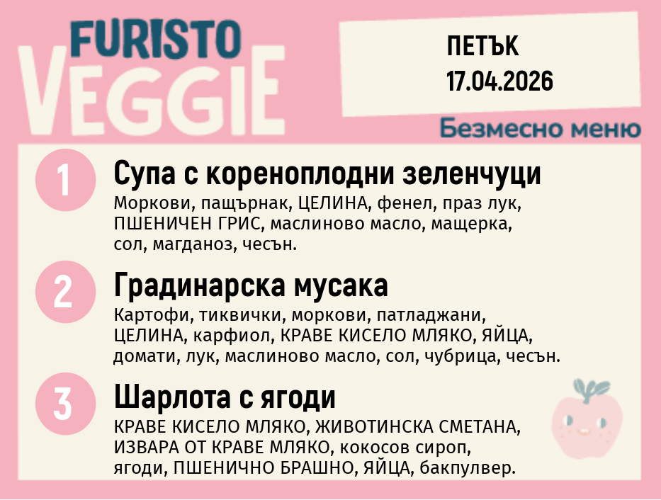 Меню 17.04 безмесно 200гр.