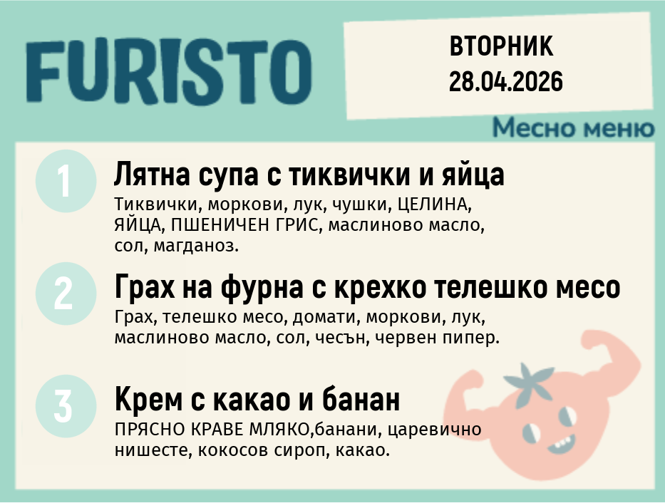 Меню 28.04 месно 200гр.