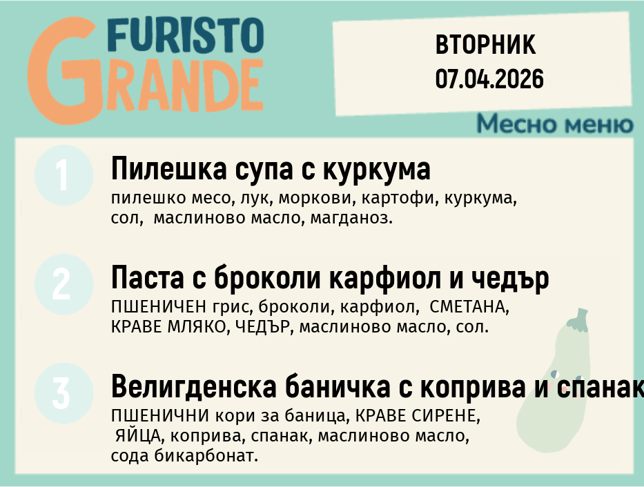 Меню 07.04 месно 300гр. 