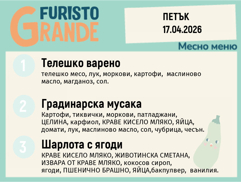 Меню 17.04 месно 300гр. 