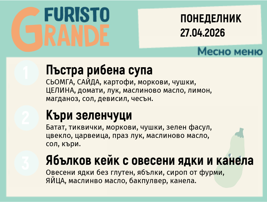 Меню 27.04 месно 300гр.