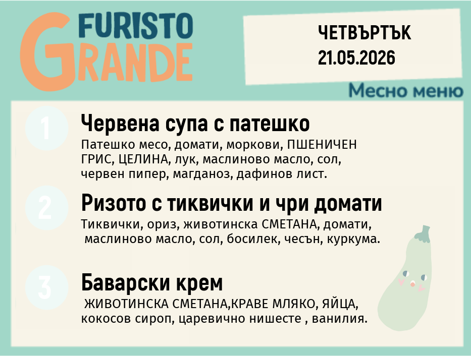 Меню 21.05 месно 300гр.