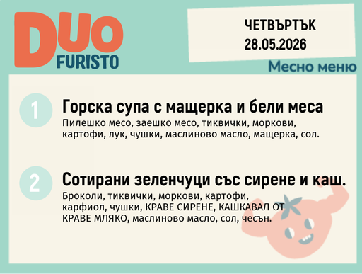 Меню 28.05 DUO 200гр.